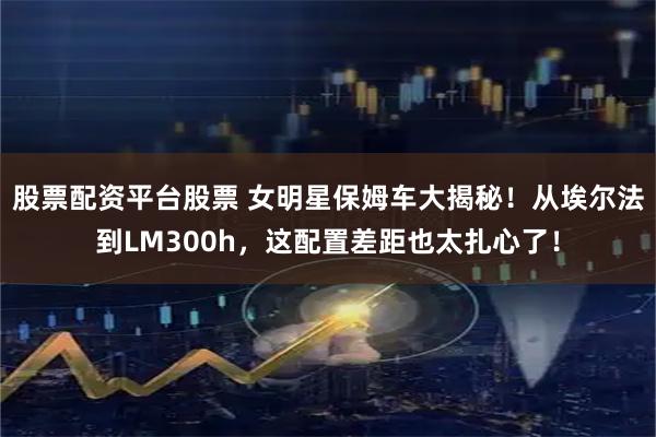 股票配资平台股票 女明星保姆车大揭秘！从埃尔法到LM300h，这配置差距也太扎心了！